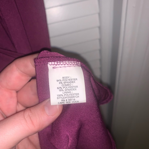 NY Collection Wrap Dress - Picture 4 of 4